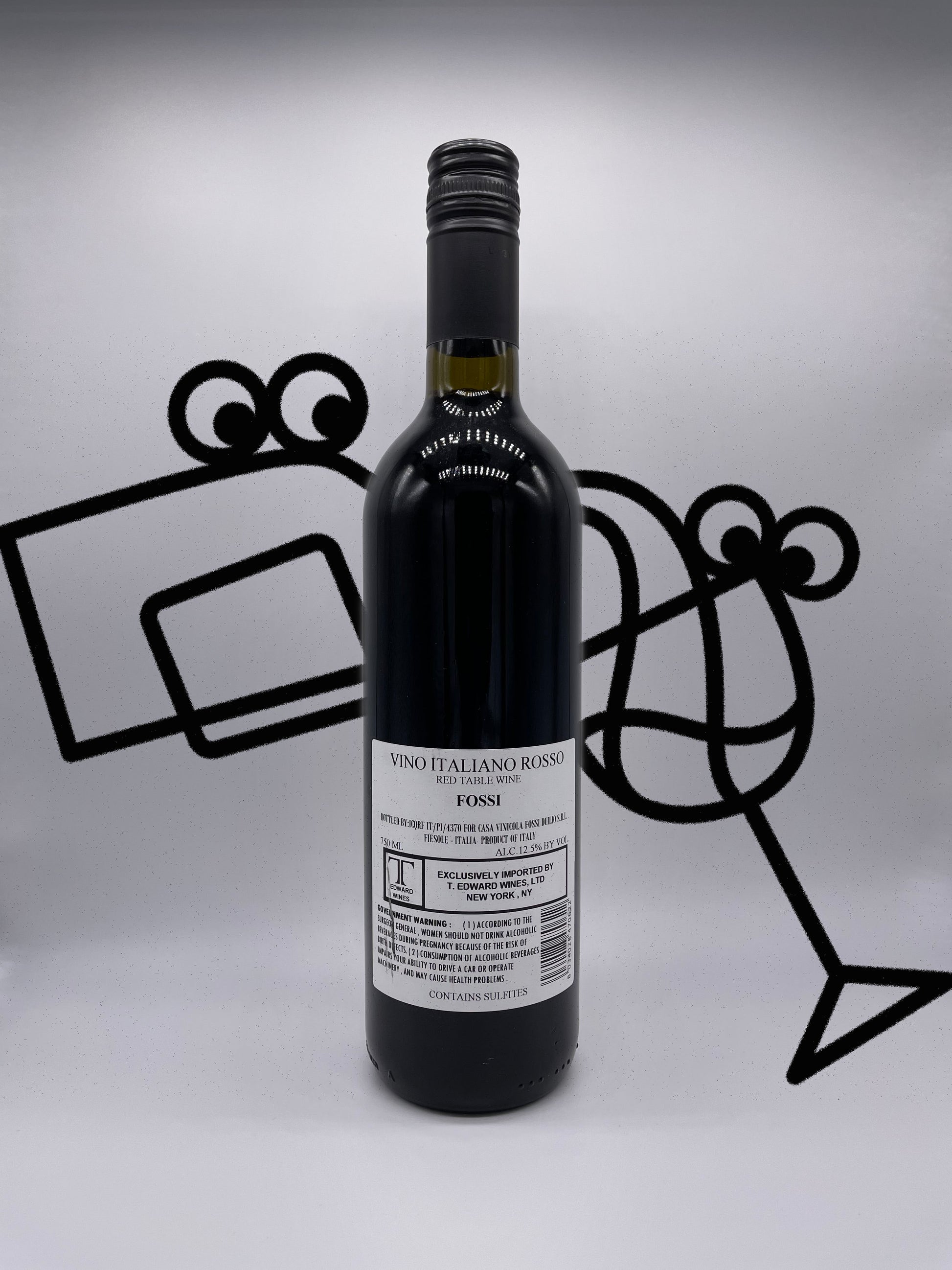 Fossi Rosso 'Vino di Tavola' Italy - Williston Park Wines & Spirits