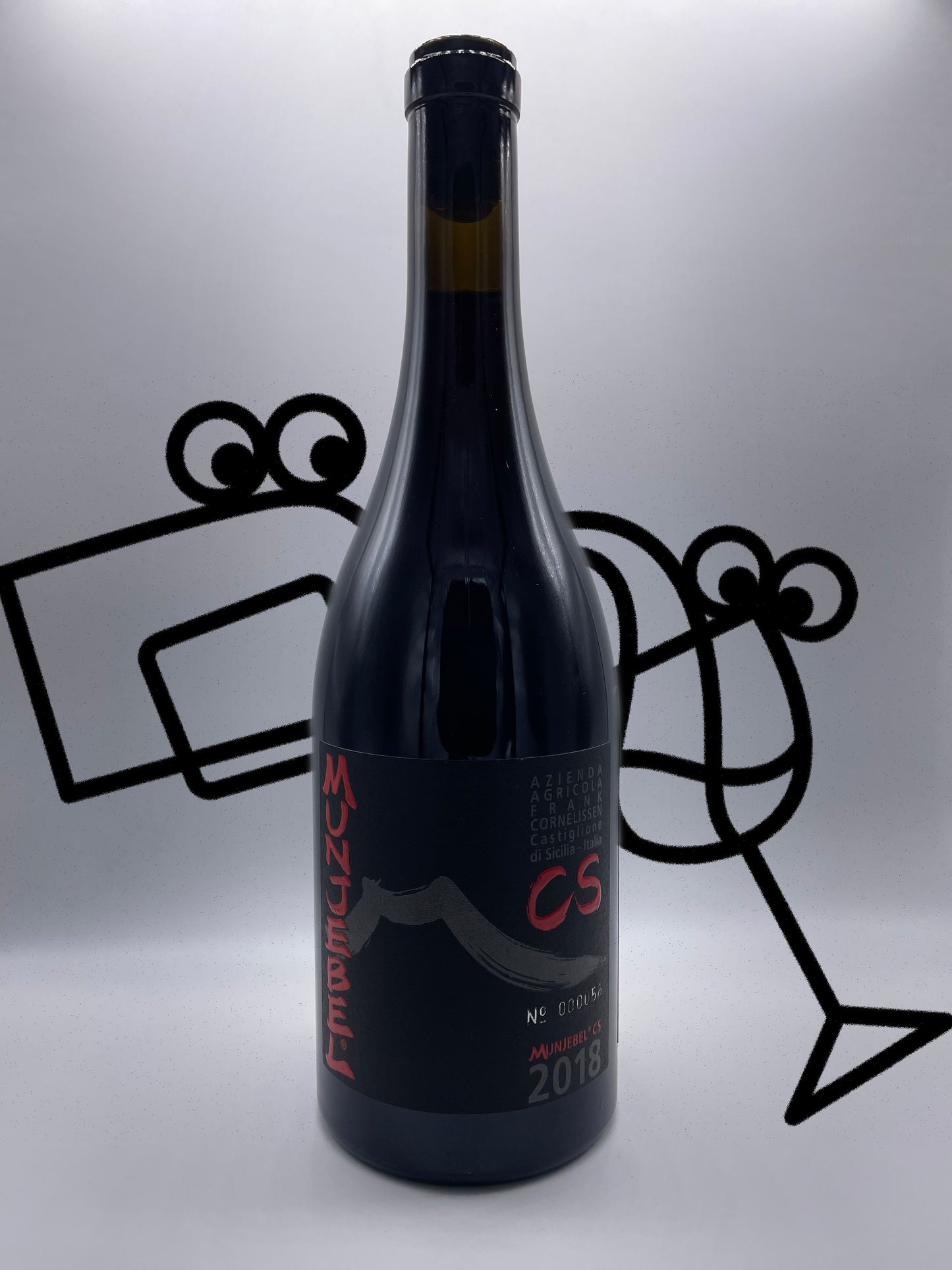 Frank Cornelissen 'Munjebel CS' Rosso 2018 Sicily, Italy Williston Park Wines