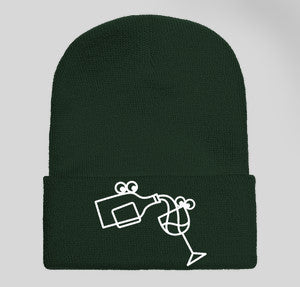 Spruce Yupoong Solid Cuff Beanie - Williston Park Wines & Spirits