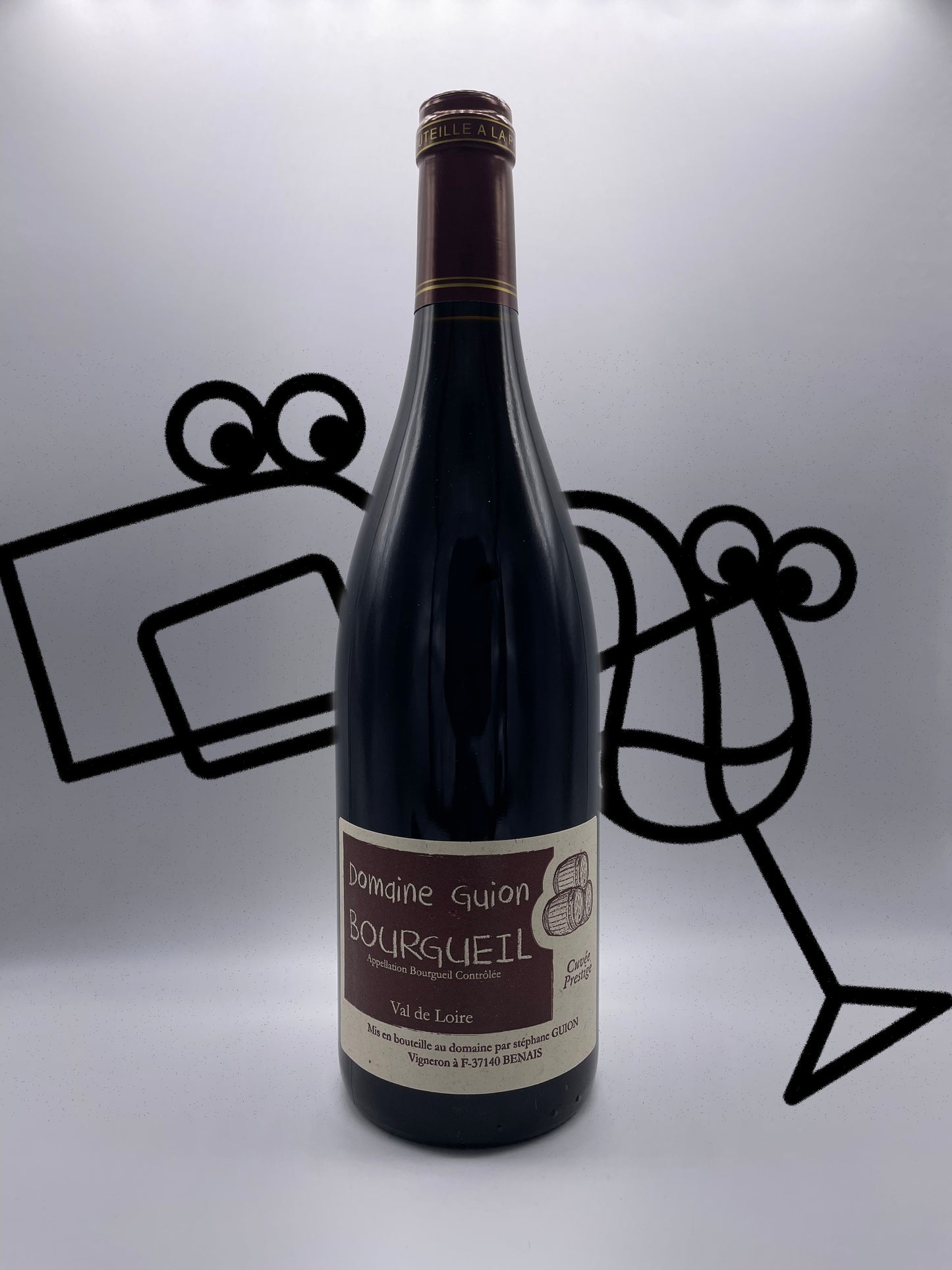 Domaine Guion Bourgueil 'Cuvee Prestige' 2017 Loire Valley, France Williston Park Wines