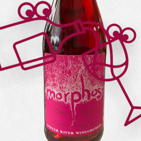 Oyster River 'Morphos Rosé' Pet-Nat 2021 Warren, Maine - Williston Park Wines & Spirits