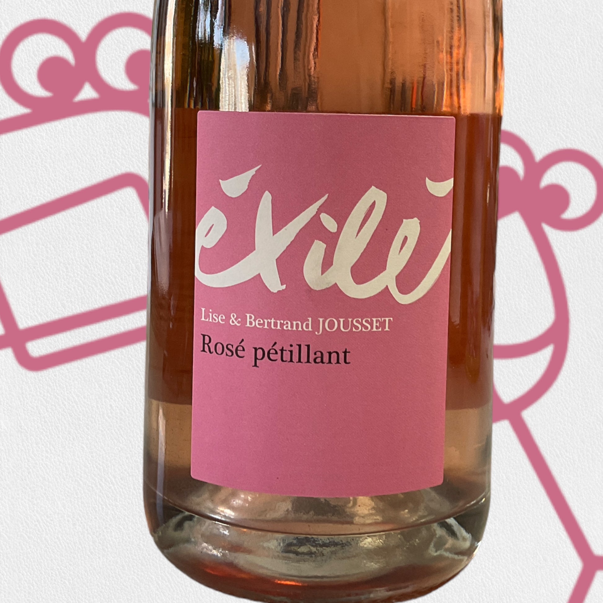 Lise et Bertrand Jousset 'Exile' 2021 Rosé Pet Nat - Williston Park Wines & Spirits