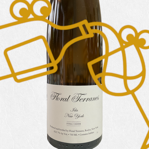 Floral Terranes Cider 'Ida' 2021 Long Island, New York - Williston Park Wines & Spirits