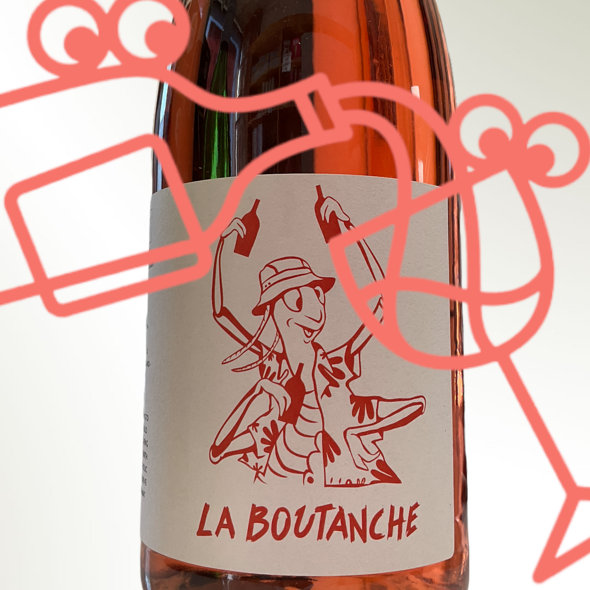 Knauss 'La Boutanche' Rosé 2021 Strümpfelbach, Germany 1L - Williston Park Wines & Spirits
