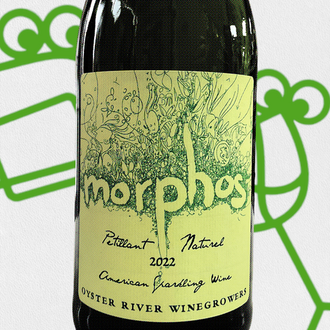 Oyster River 'Morphos' Pet-Nat 2022 Warren, Maine - Williston Park Wines & Spirits