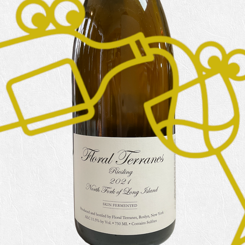 Floral Terranes Riesling 2021 Long Island, New York - Williston Park Wines & Spirits