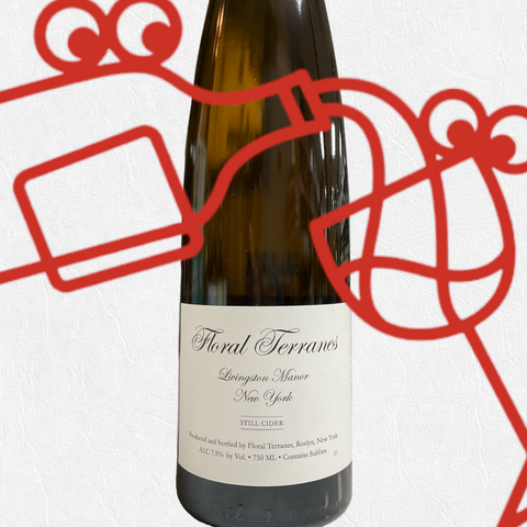 Floral Terranes Cider 'Livingston Manor' 2021 Long Island, New York - Williston Park Wines & Spirits