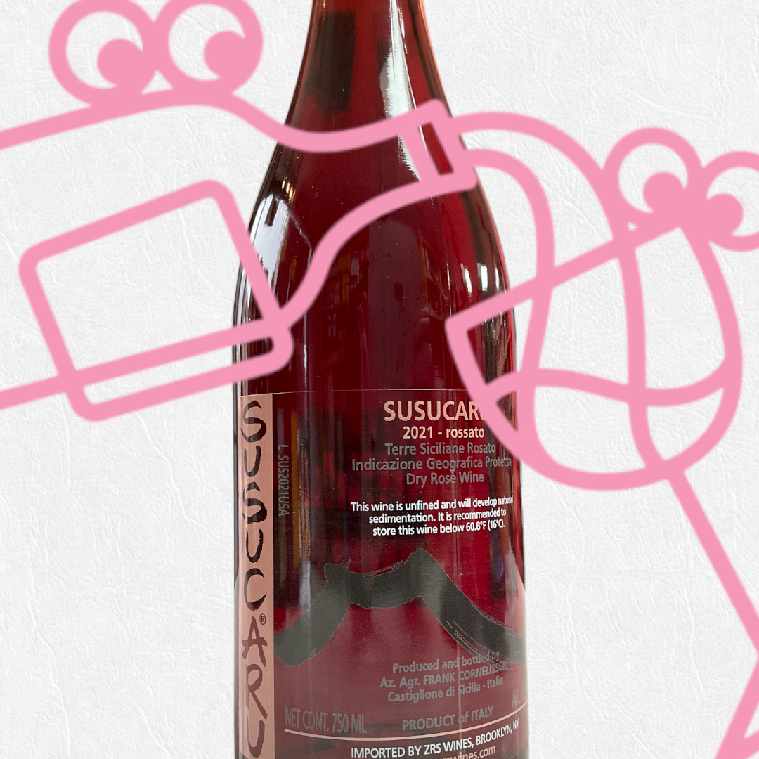 Frank Cornelissen 'Susucaru rossato' 2021 Sicily, Italy - Williston Park Wines & Spirits