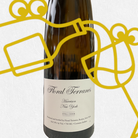 Floral Terranes Cider 'Harrison' 2021 Long Island, New York - Williston Park Wines & Spirits