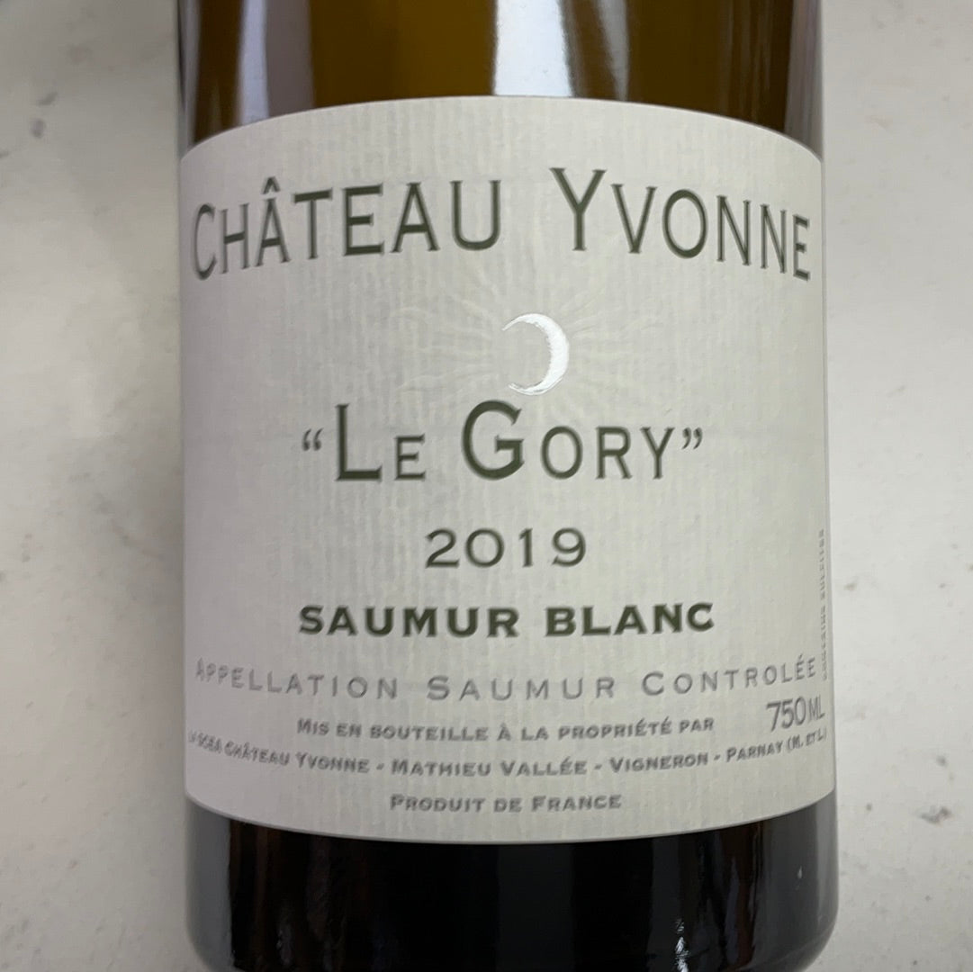 Chateau Yvonne Saumur Blanc 'Le Gory' 2019 Loire Valley, France - Williston Park Wines & Spirits