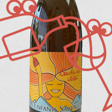 Les Enfants Sauvages 'Bouche du Soleil' Orange 2021 Cotes Catalanes, France - Williston Park Wines & Spirits