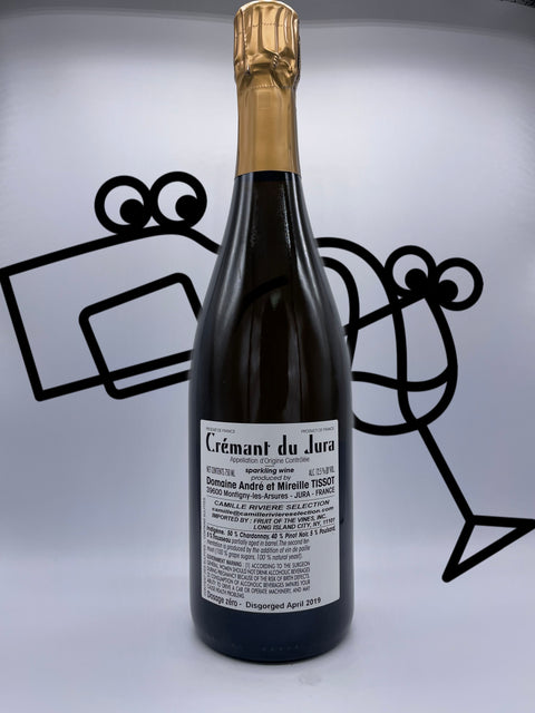 Domaine Tissot 'Indigene' Brut 2018 Cremant du Jura, France - Williston Park Wines & Spirits