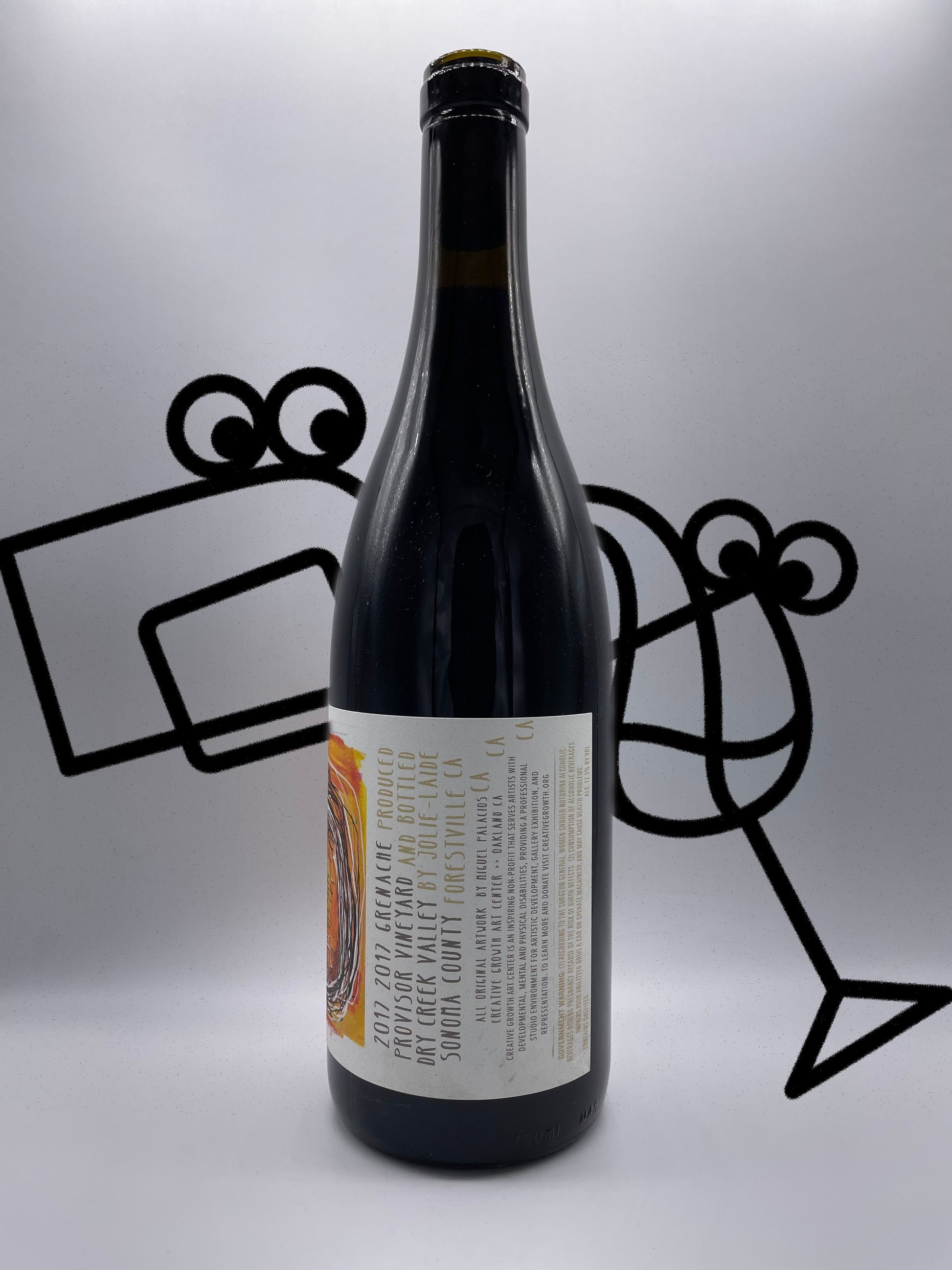 Jolie-Laide Provisor Vineyard Grenache 2017 Sonoma California - Williston Park Wines & Spirits