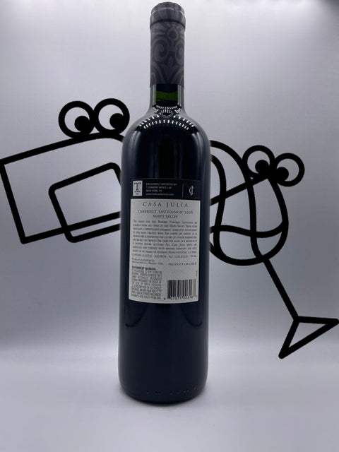Casa Julia 'Cabernet Sauvignon Reserve' 2018 Maipo Valley, Chile - Williston Park Wines & Spirits