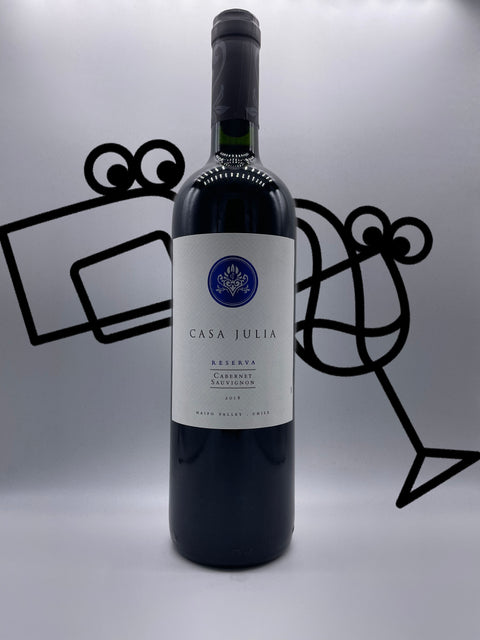 Casa Julia 'Cabernet Sauvignon Reserve' 2018 Maipo Valley, Chile Williston Park Wines