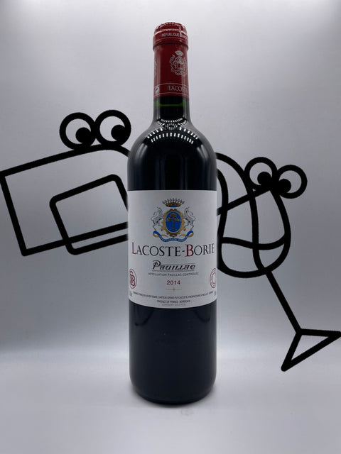 Lacoste-Boire Pauillac 2014 Williston Park Wines