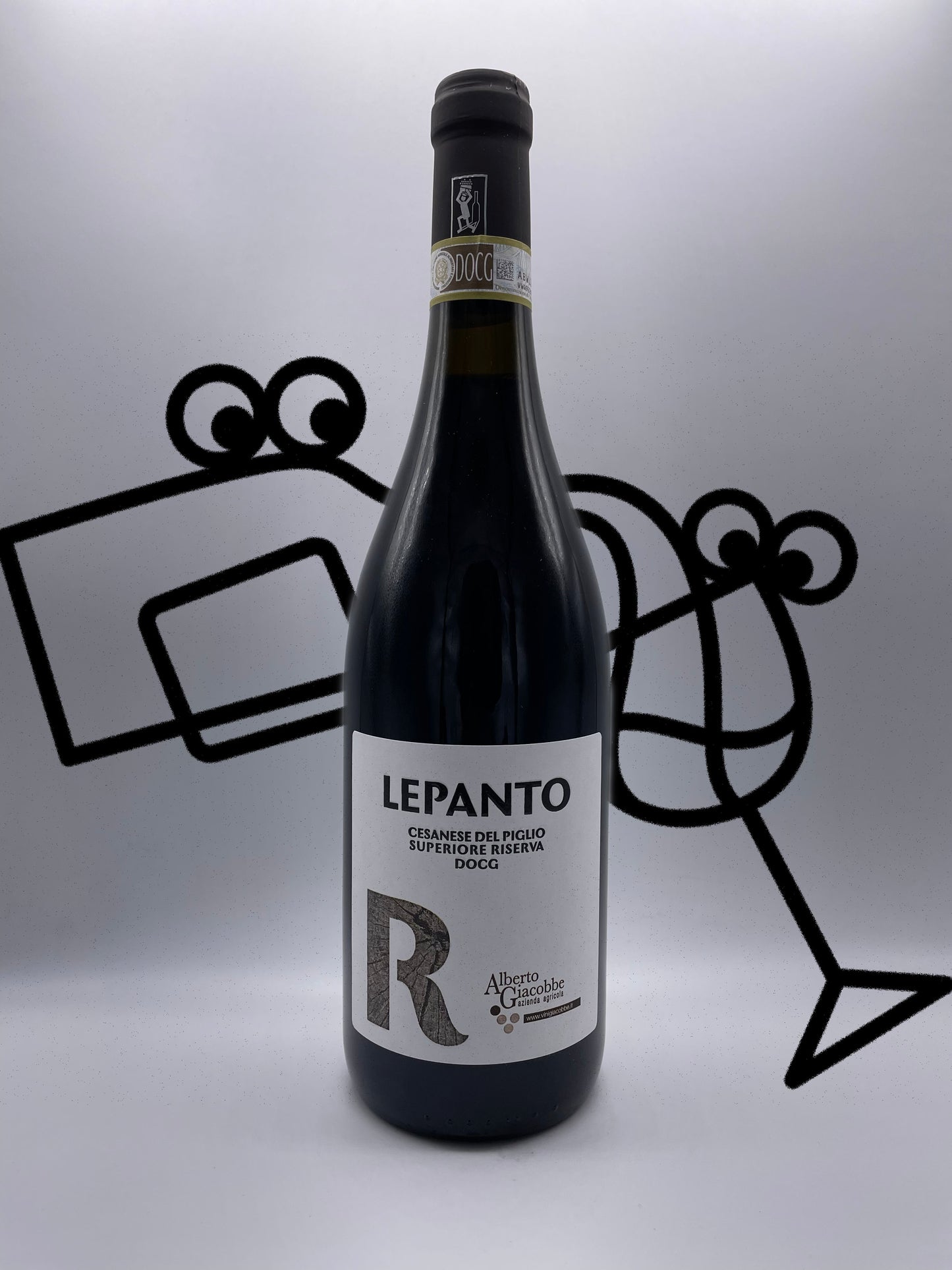 Alberto Giacobbe 'Lepanto' 2018 Cesanese del Piglio Superoire Reserva Williston Park Wines