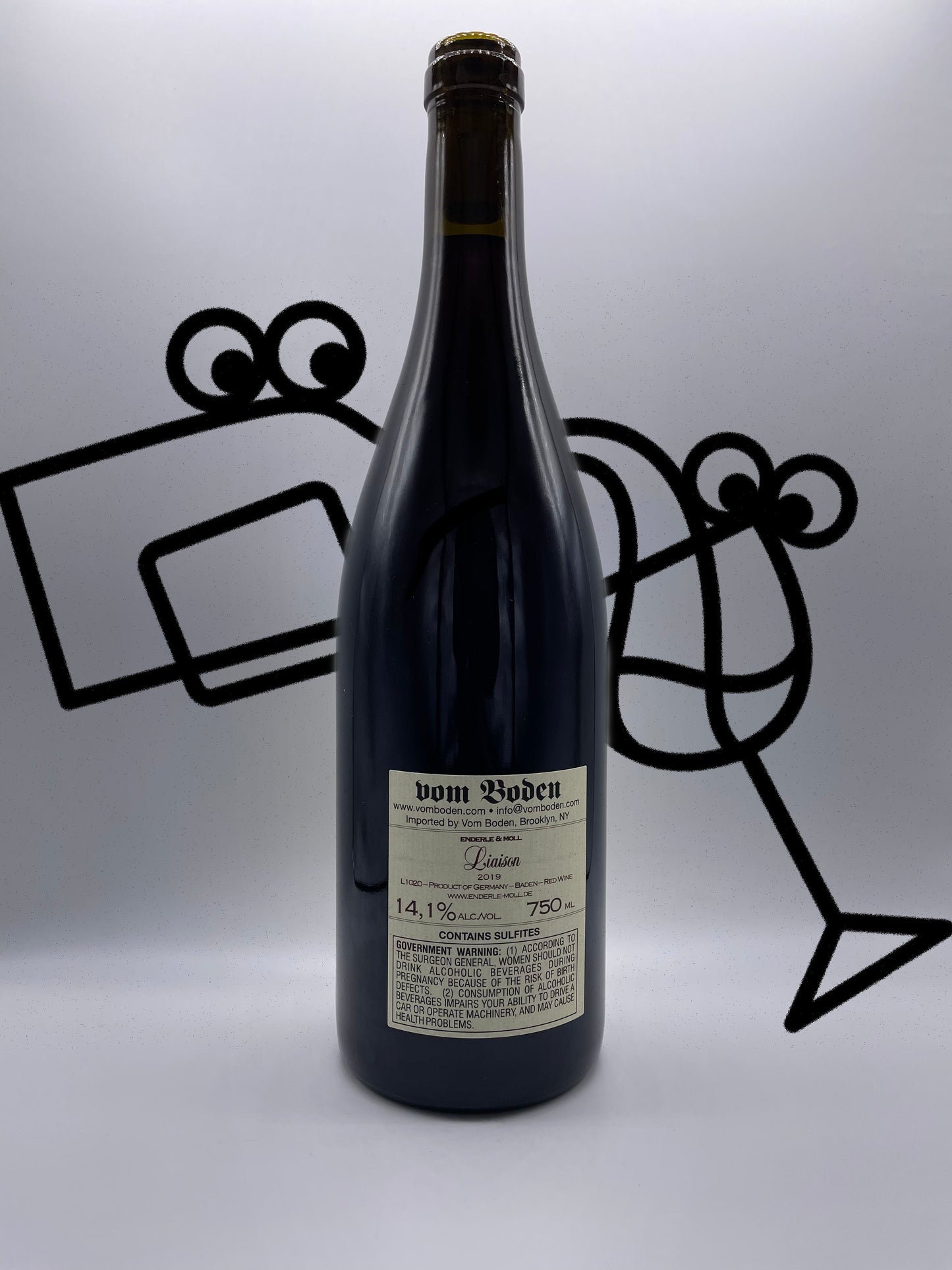 Enderle & Moll 'Liaison' Pinot Noir Baden, Germany 2019 - Williston Park Wines & Spirits