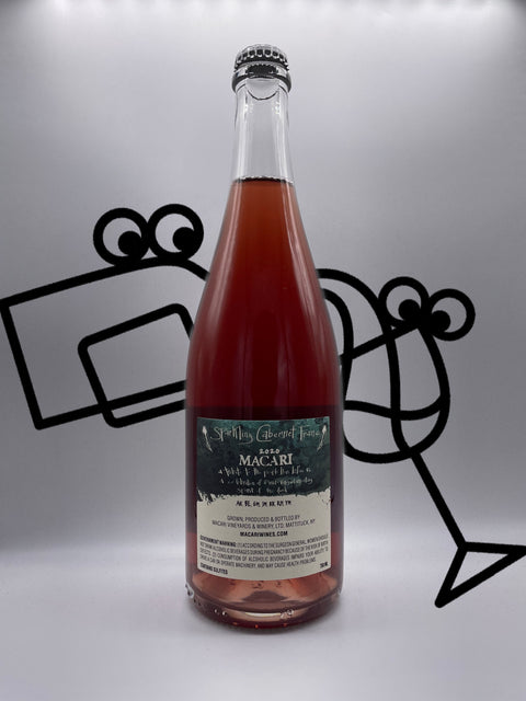 Macari Vineyards 'Horses' Sparkling Cabernet Franc 2021 North Fork, Long Island - Williston Park Wines & Spirits