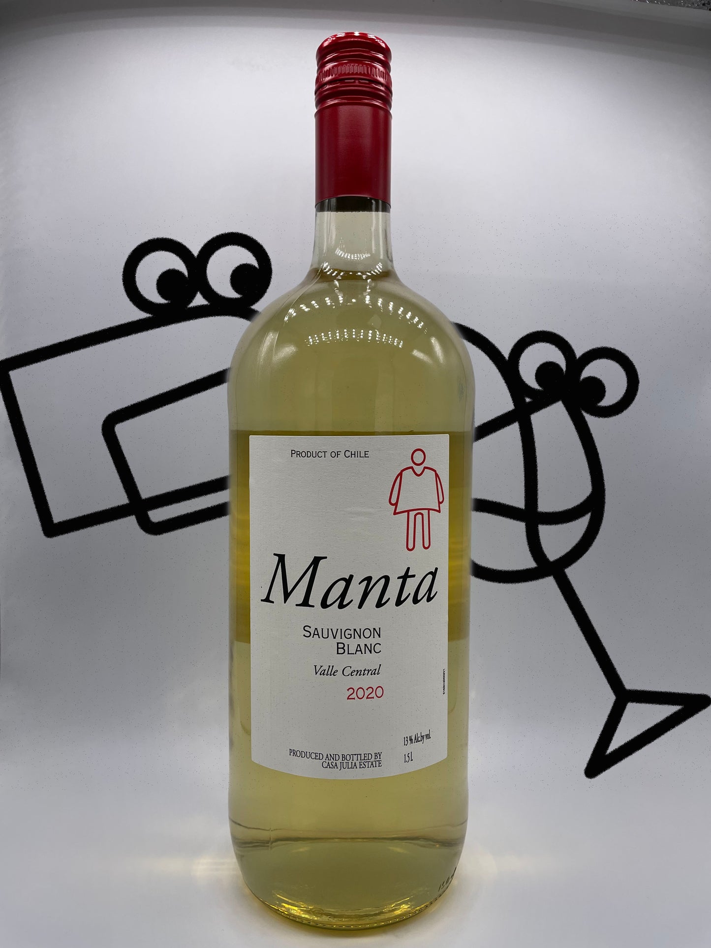 Manta Sauvignon Blanc Maule, Chile 1.5L Williston Park Wines