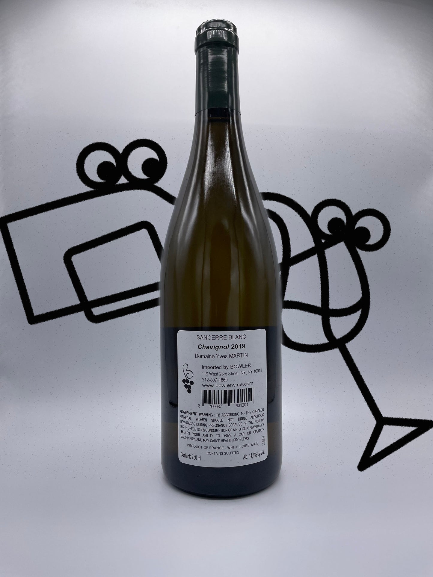 Yves Martin Chavignol Sancerre Loire Valley, France - Williston Park Wines & Spirits