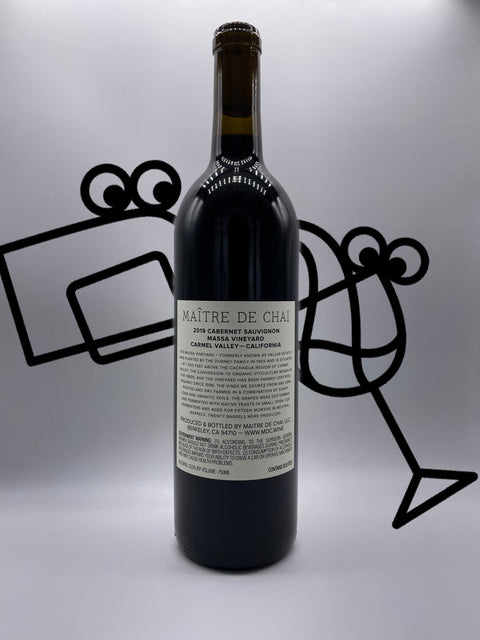 Maitre de Chai 'Massa Vineyard' 2019 Cabernet Sauvignon - Williston Park Wines & Spirits