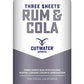 Cutwater Three Sheets Rum & Cola 4 Pack - Williston Park Wines & Spirits