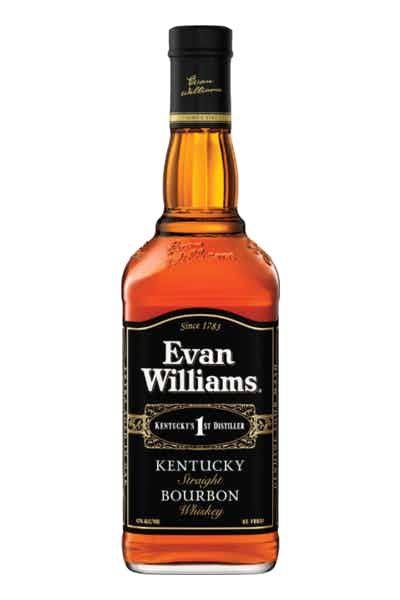 Evan Williams Black Label Bourbon 1L - Williston Park Wines & Spirits