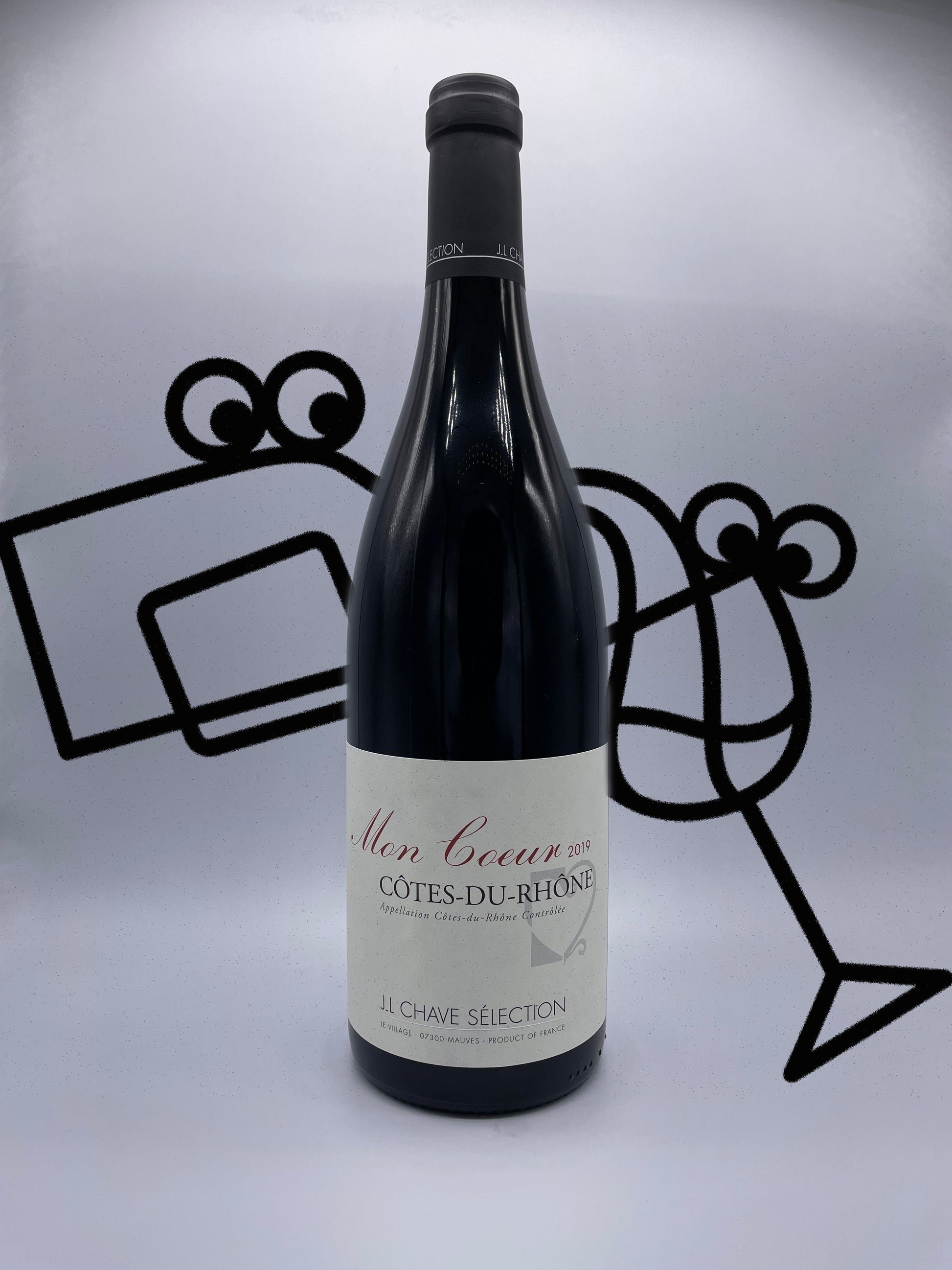 J.L. Chave Sélection 'Mon Coeur' Côtes du Rhône, France Williston Park Wines