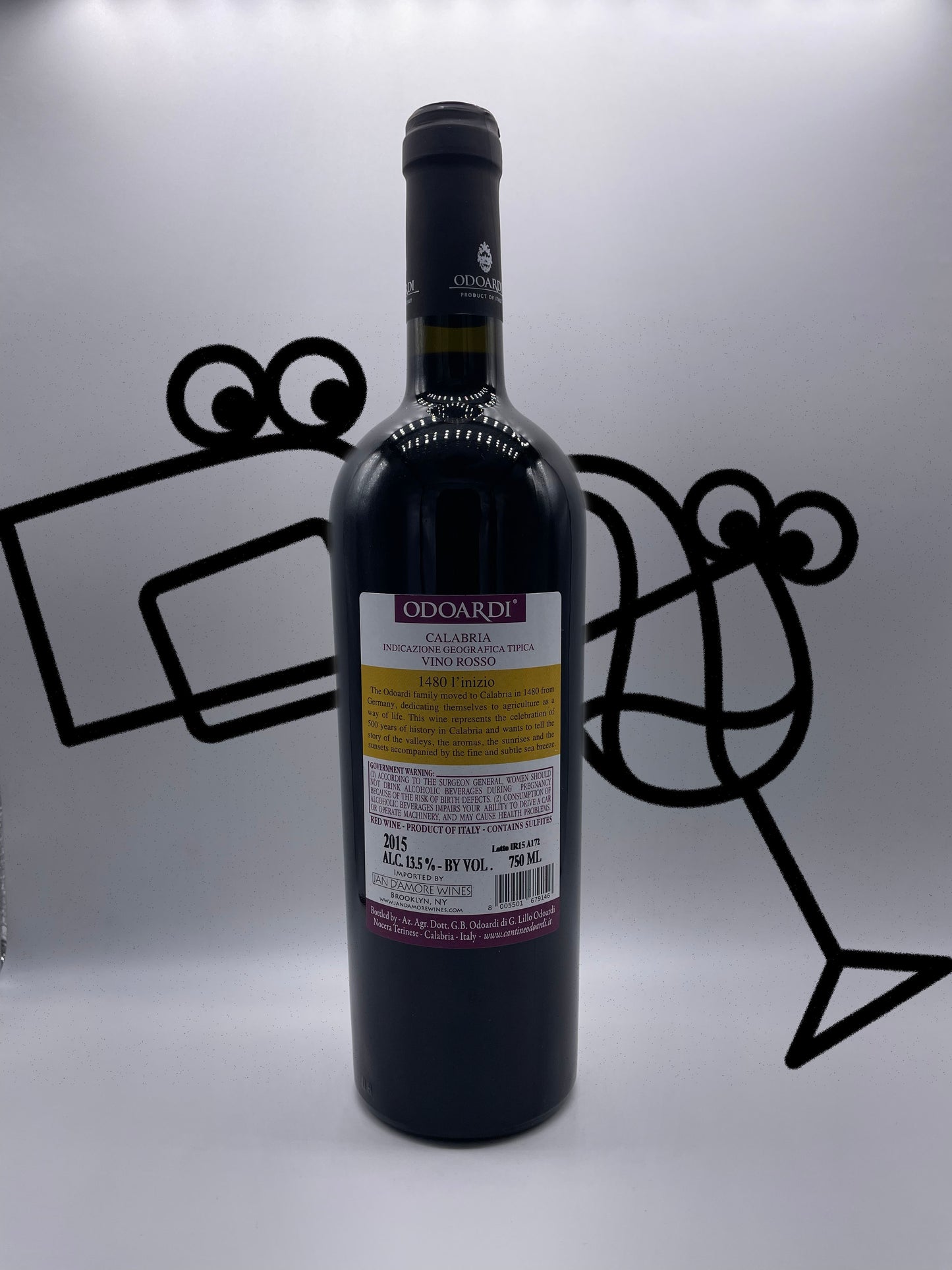 Odoardi '1480' Red Blend 2015 Calabria, Italy - Williston Park Wines & Spirits