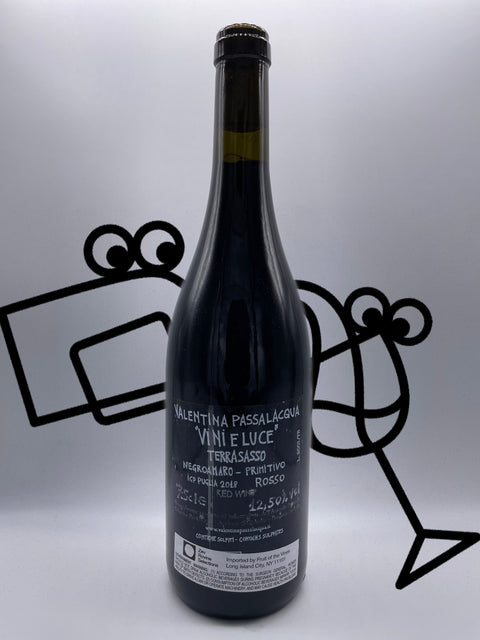 Valentina Passalacqua 'Terra Sasso' 2018 Puglia, Italy - Williston Park Wines & Spirits