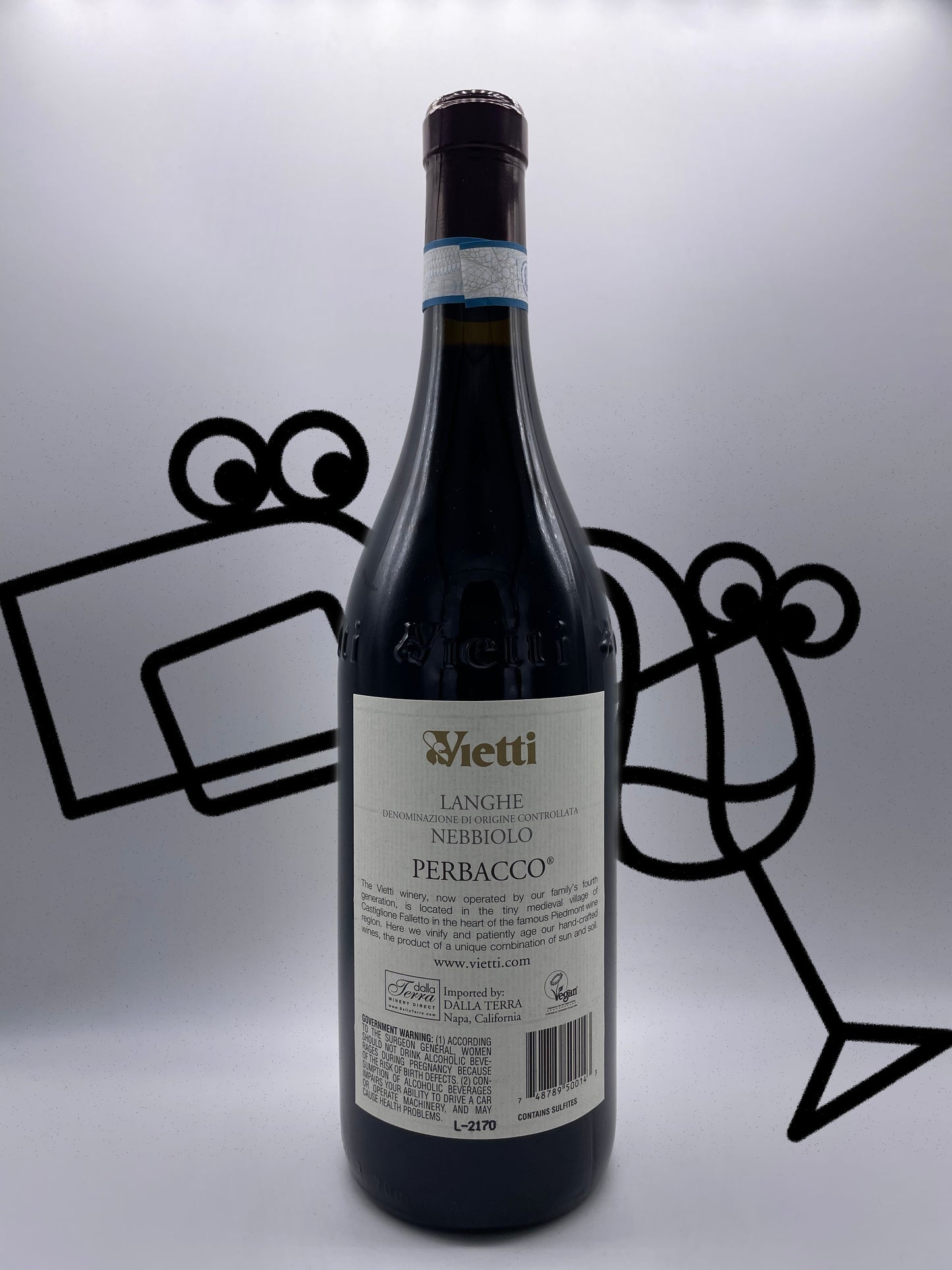 Vietti Langhe Nebbiolo 'Perbacco' 2019 Piedmont, Italy - Williston Park Wines & Spirits