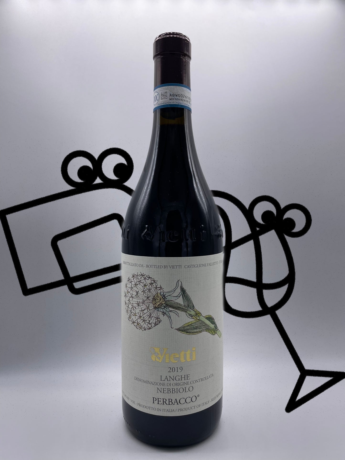 Vietti Langhe Nebbiolo 'Perbacco' 2019 Piedmont, Italy Williston Park Wines
