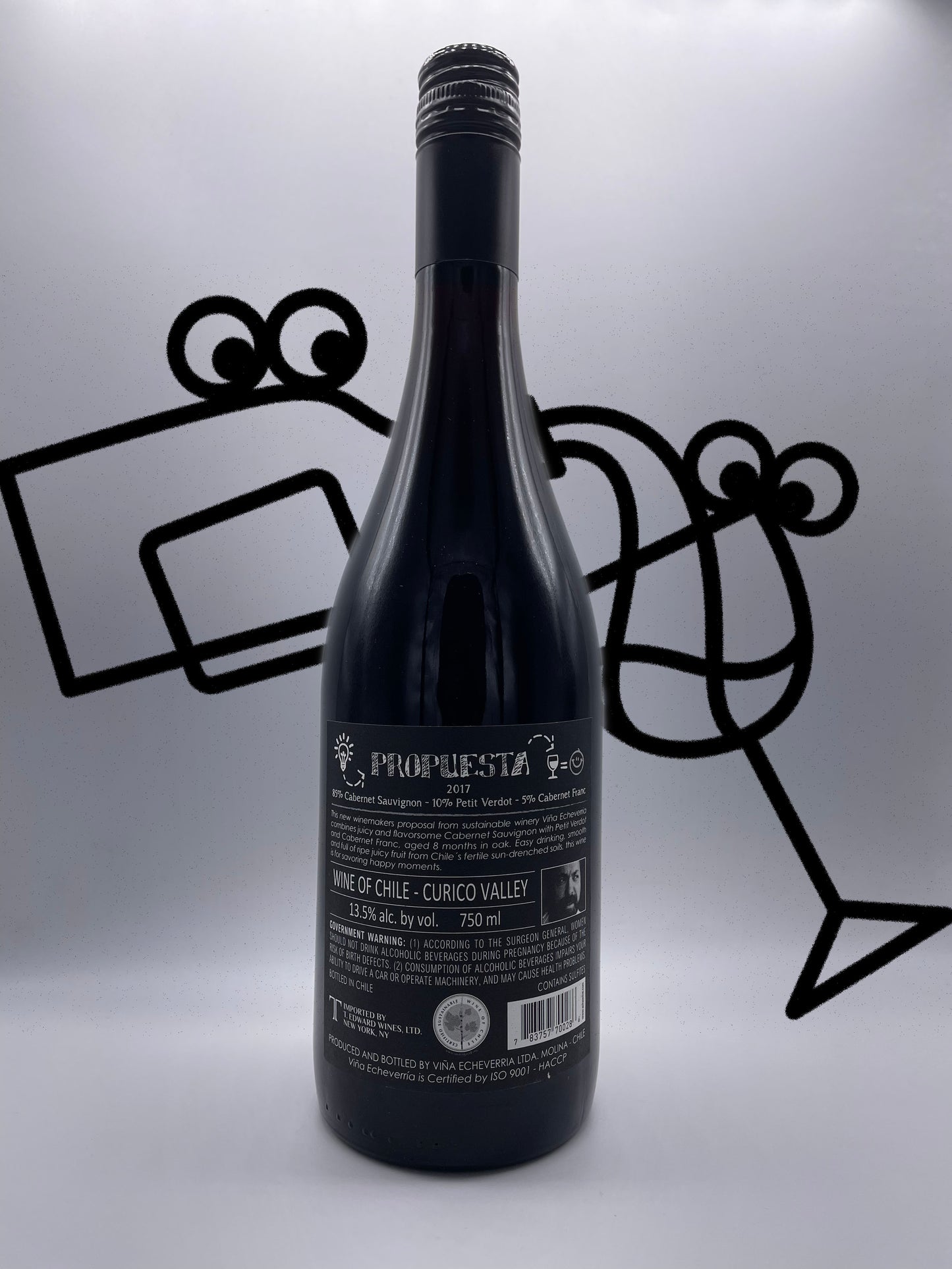 Echeverria 'Propuesta' Cabernet Sauvignon 2019 Central Valley, Chile - Williston Park Wines & Spirits