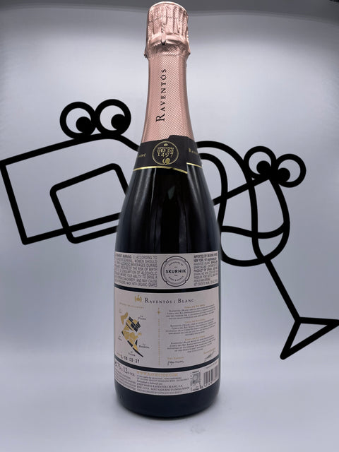 Raventós i Blanc Conca del Riu Anoia Brut Rosé 'de Nit' - Williston Park Wines & Spirits