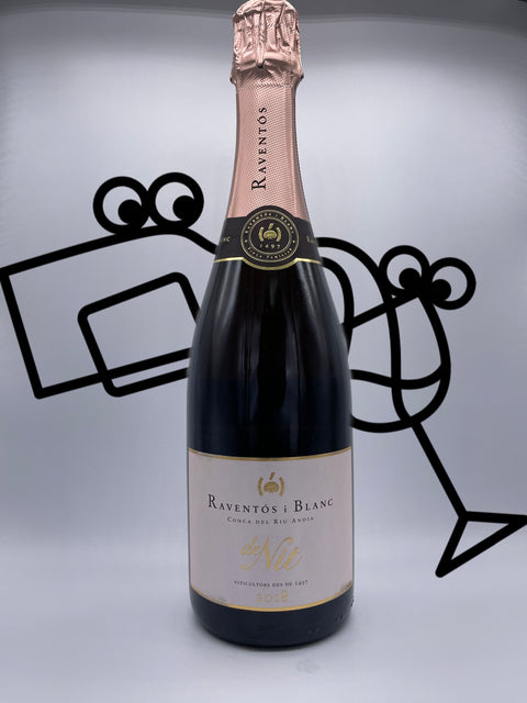 Raventós i Blanc Conca del Riu Anoia Brut Rosé 'de Nit' Williston Park Wines