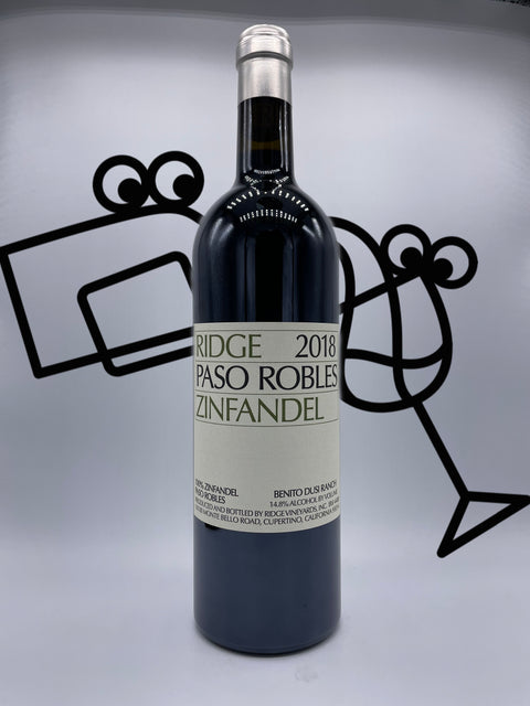 Ridge Paso Robles Zinfandel Williston Park Wines