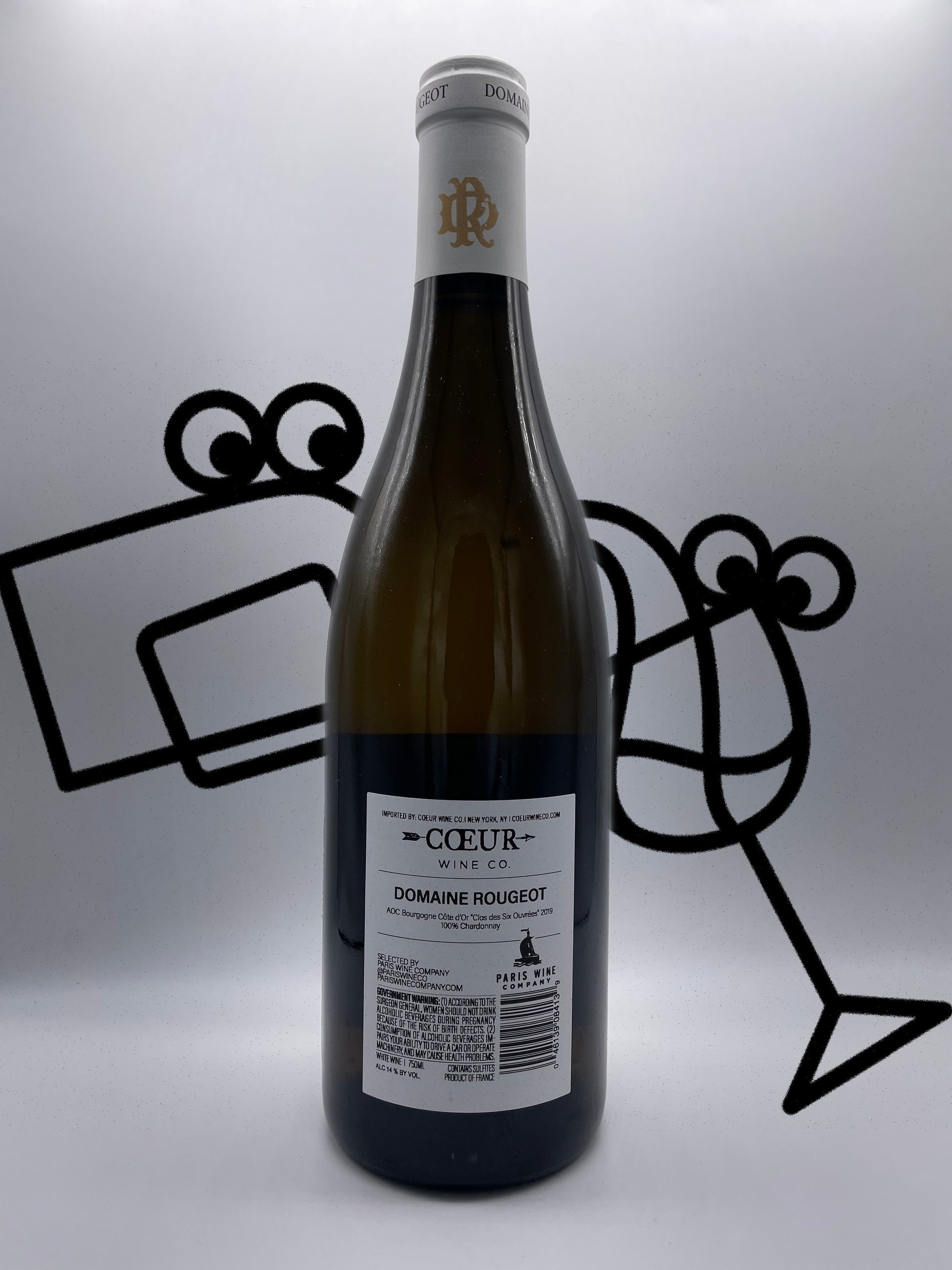 Domaine Rougeot Bourgogne Blanc 'Clos des 6 Ouvrae' 2019 Williston Park Wines