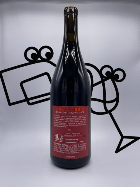 Brooks 'Runaway Red' Pinot Noir Willamette Valley, Oregon - Williston Park Wines & Spirits
