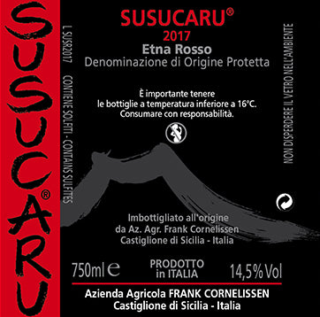 Frank Cornelissen 'Susucaru' Rosso 2020 Sicily, Italy - Williston Park Wines & Spirits
