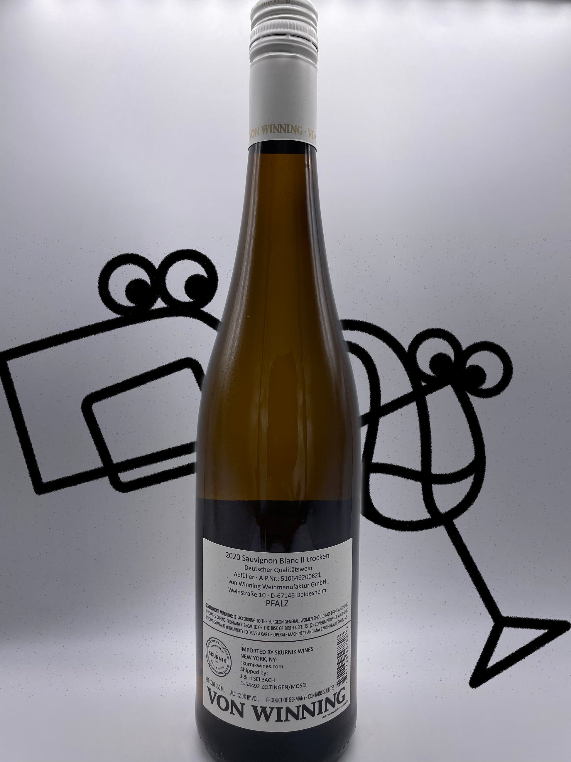 Von Winning Sauvignon Blanc 'II' 2020 Pfalz, Germany - Williston Park Wines & Spirits